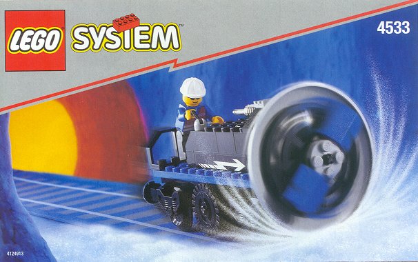 4533 Train track snow remover 